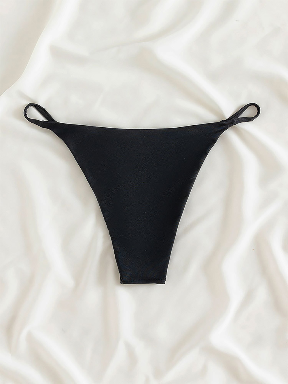 Сексуальные однотонные плавки- – обзор и цена Thong Bikini Women