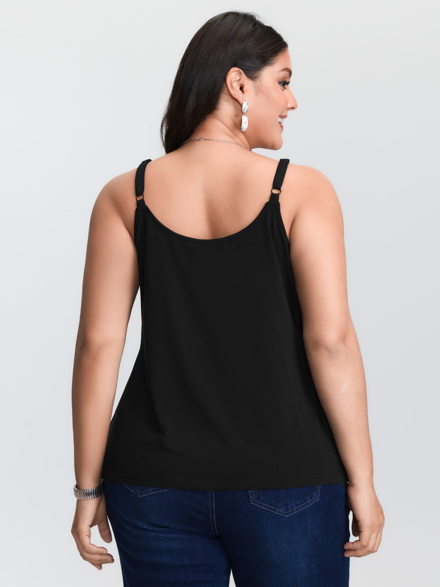 Черный вязаный топ-камисоль бо – обзор и цена Cami Top Lace
