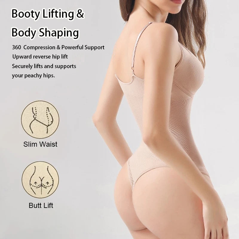 Женское боди без спинки, корре – обзор и цена Shapewear Bodysuit Firm