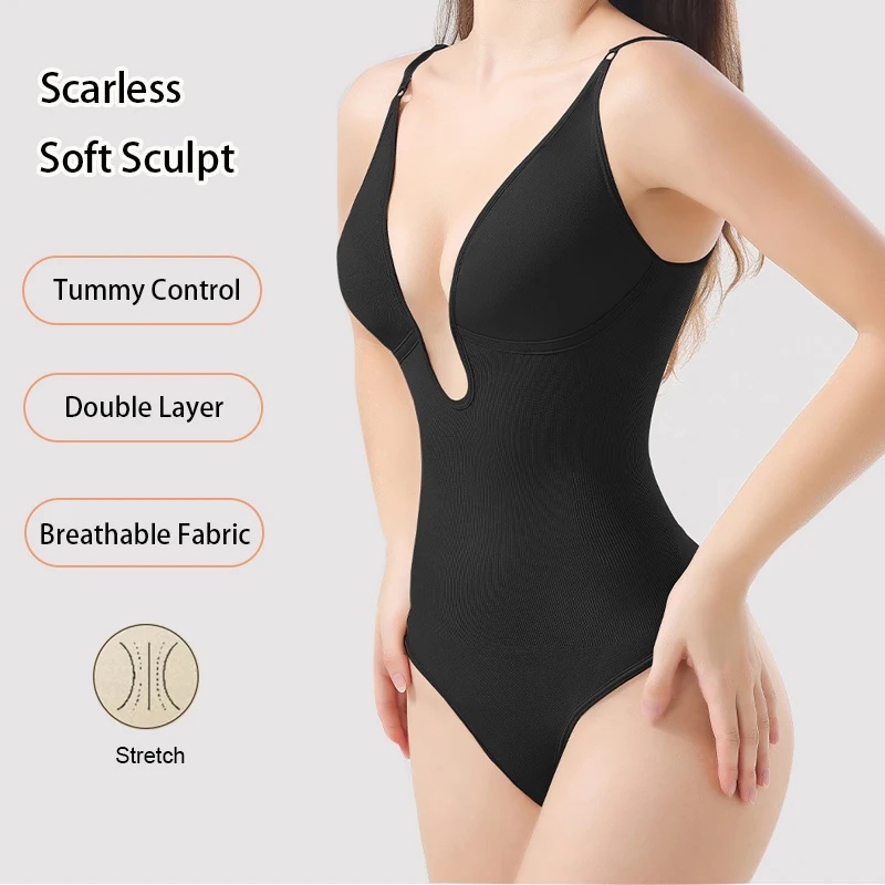 Женское боди без спинки, корре – обзор и цена Shapewear Bodysuit Firm