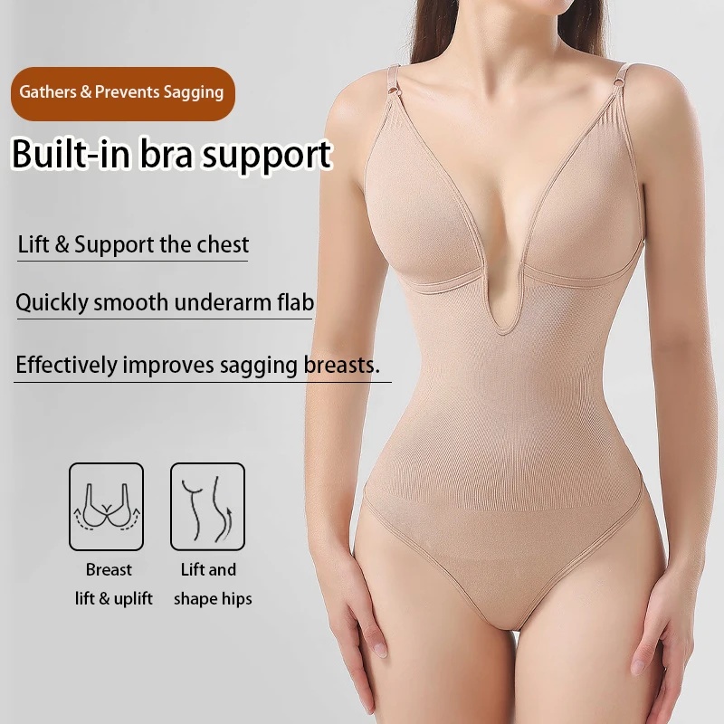 Женское боди без спинки, корре – обзор и цена Shapewear Bodysuit Firm